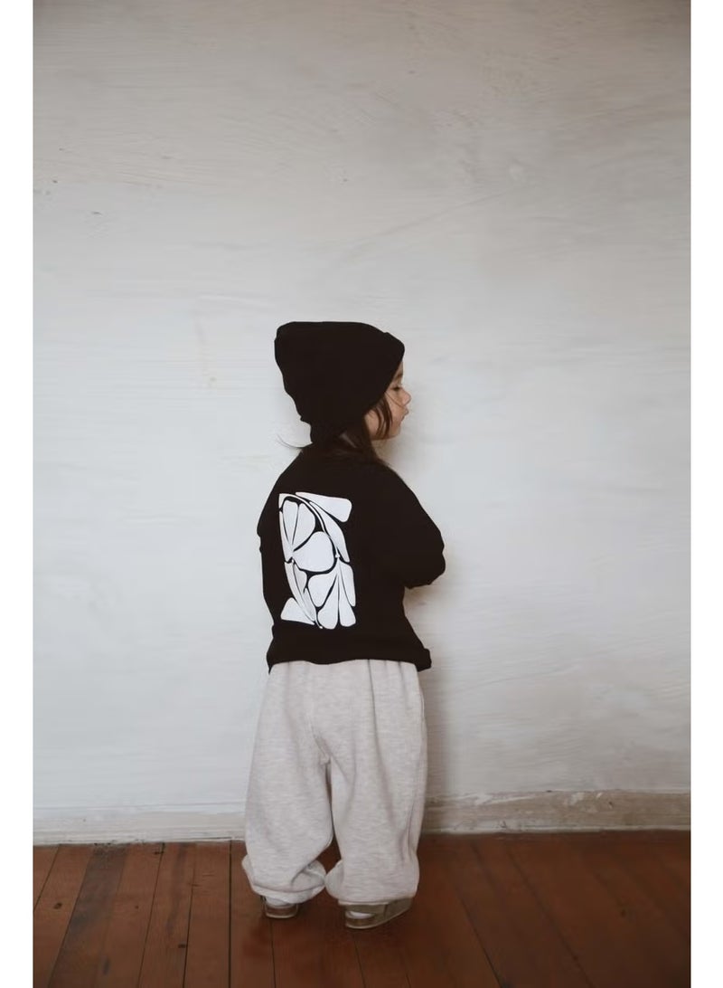 Ohlala Koala Black Back Printed Long Sleeve T-Shirt - Image 4